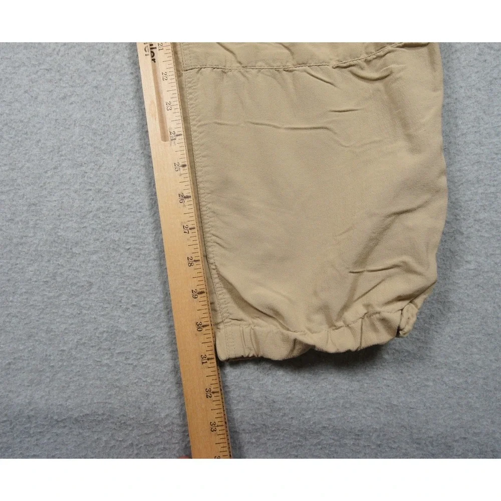 Vintage Patagonia Pants‎ Mens XLarge Beige Belted Hike Camp Outdoors Casual